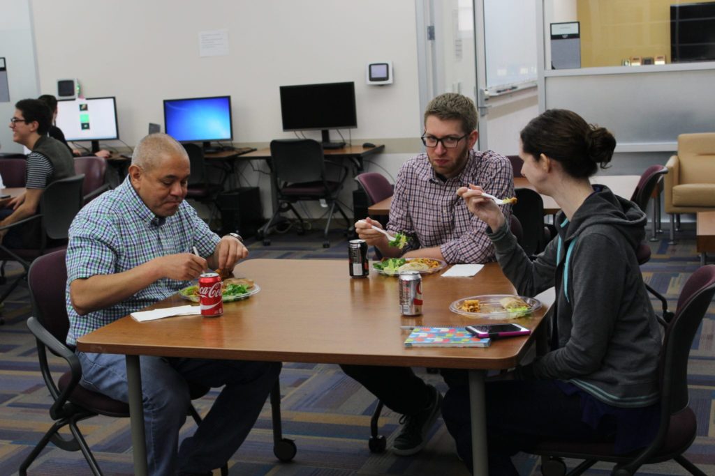 LMU Seaver College students listening to faculty