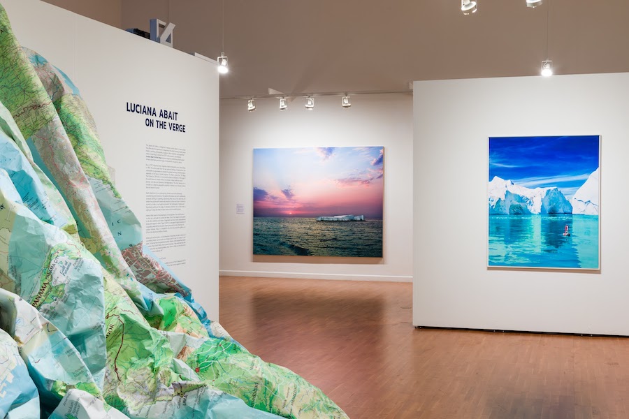 Installation view of "Luciana Abait: On the Verge," Laband Art Gallery, Photo credit: Ruben Diaz