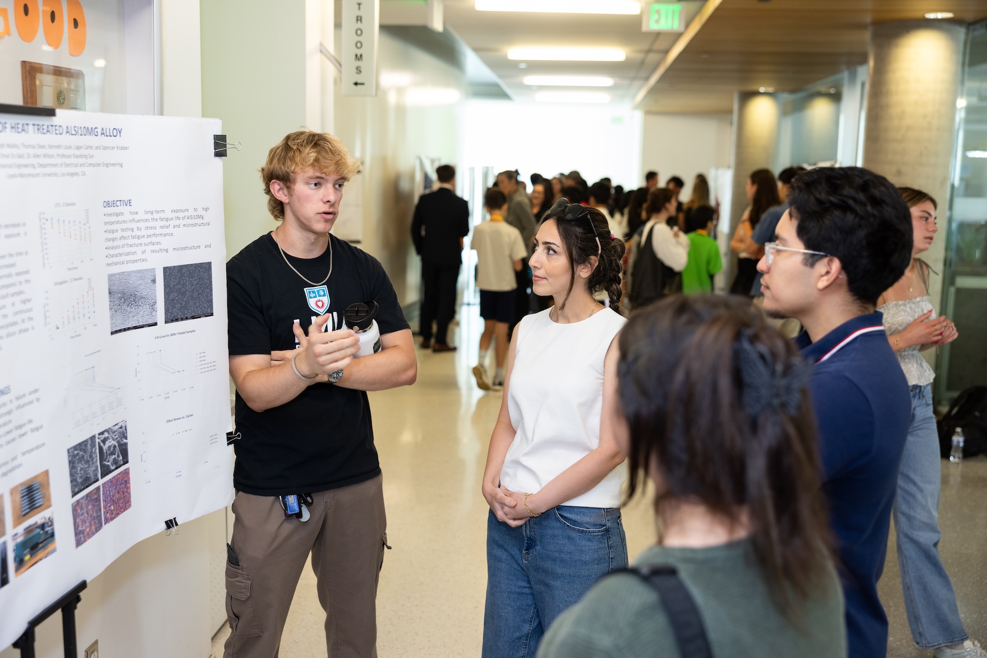 Seaver Summer Research poster session presenters