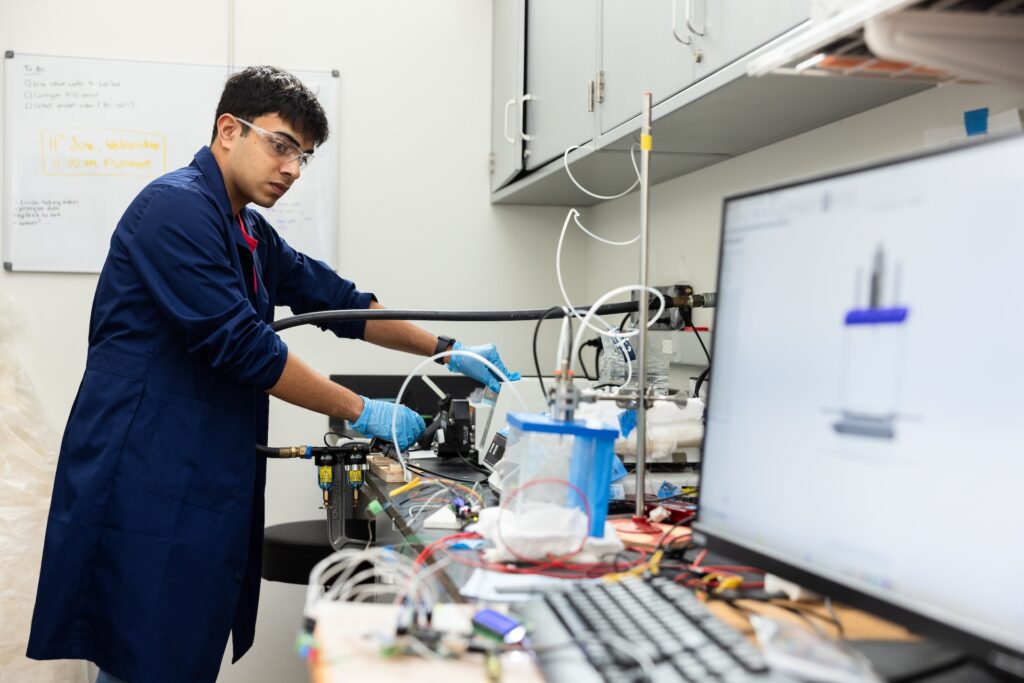 Alapat during Summer Research