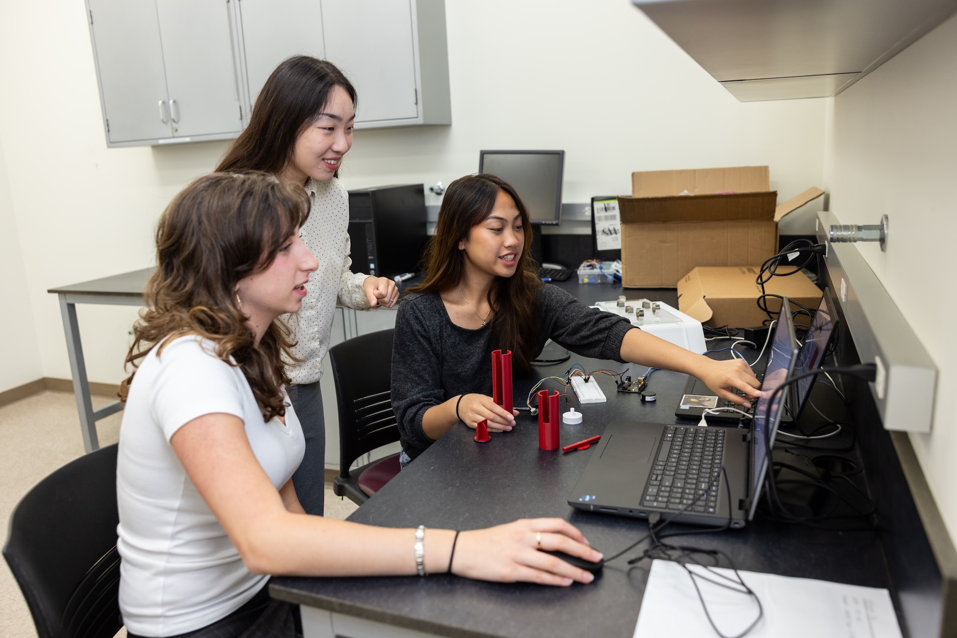 Computer Engineering student Amelia Palacios