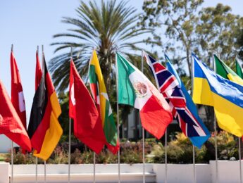 International Flags at LMU