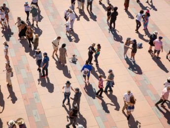 People dancing at Salsa Fest