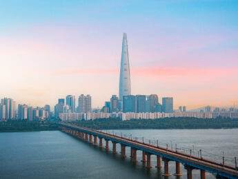 Seoul, Korea skyline
