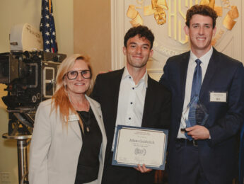 SFTV students with their awards