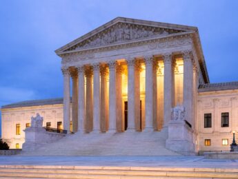 Blue Hour, United States Supreme Court Building, Washington DC, America
