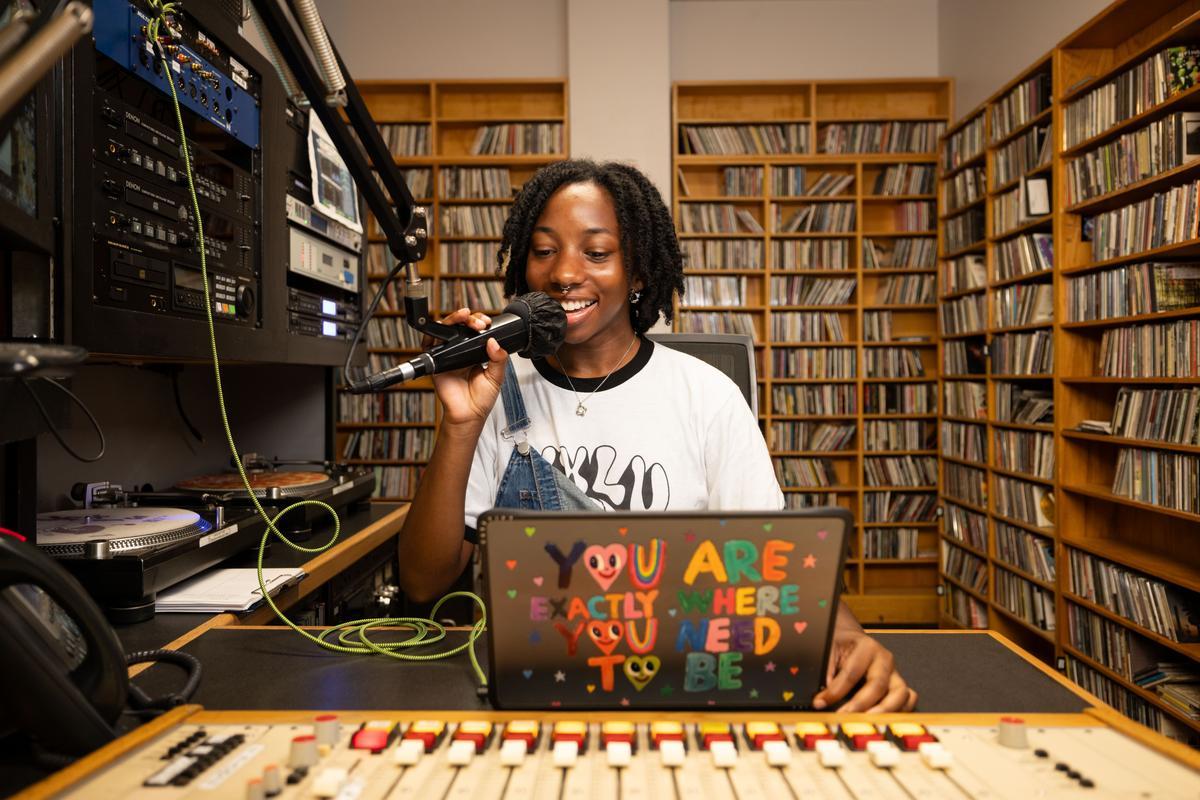 2025 KXLU Studios with DJ's