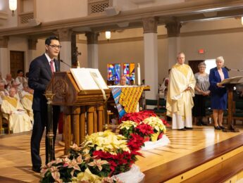 Thomas Poon LMU Inauguration Mass