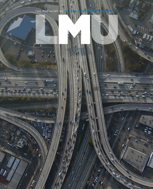 GIF of Los Angeles FEATURED CONTENT Interview With President Poon When Power Attacks Art Questions for AI Surfridge—L.A.’s Ghost Town Math Values The Path to Cruelty from Above