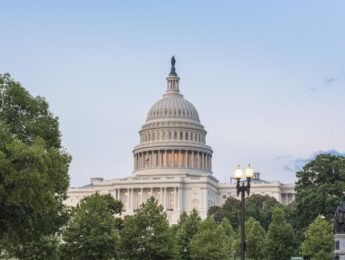 US Capitol building on Capitol Hill in Washington DC