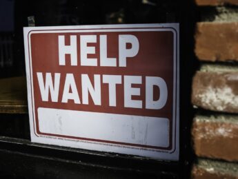 Help wanted sign