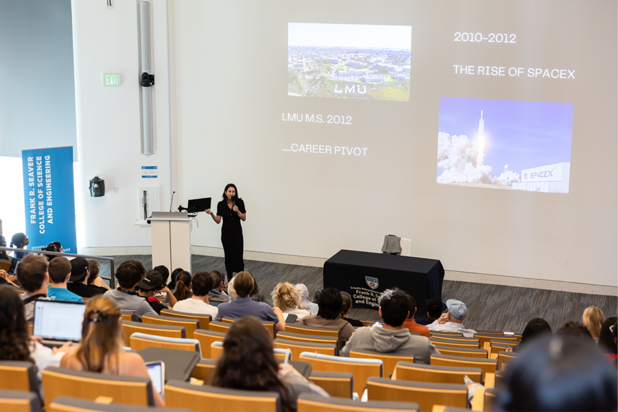 LMU Alumna Jackie Space Highlights the Power of Adaptability in Engineering Careers