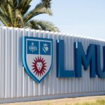 LMU signage on LMU Dr. entrance