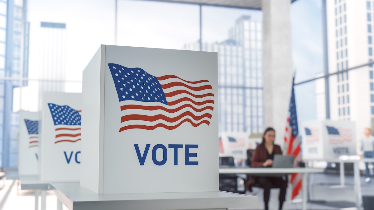 Voting booth