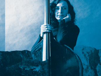 Emma Dayhuff poses with her cello