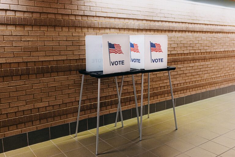 Voting booths