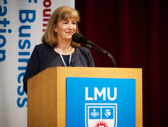 Dean Smith at 2026 LMU CBA IAJBS International Association of Jesuit Business Schools - The World Comes to LA