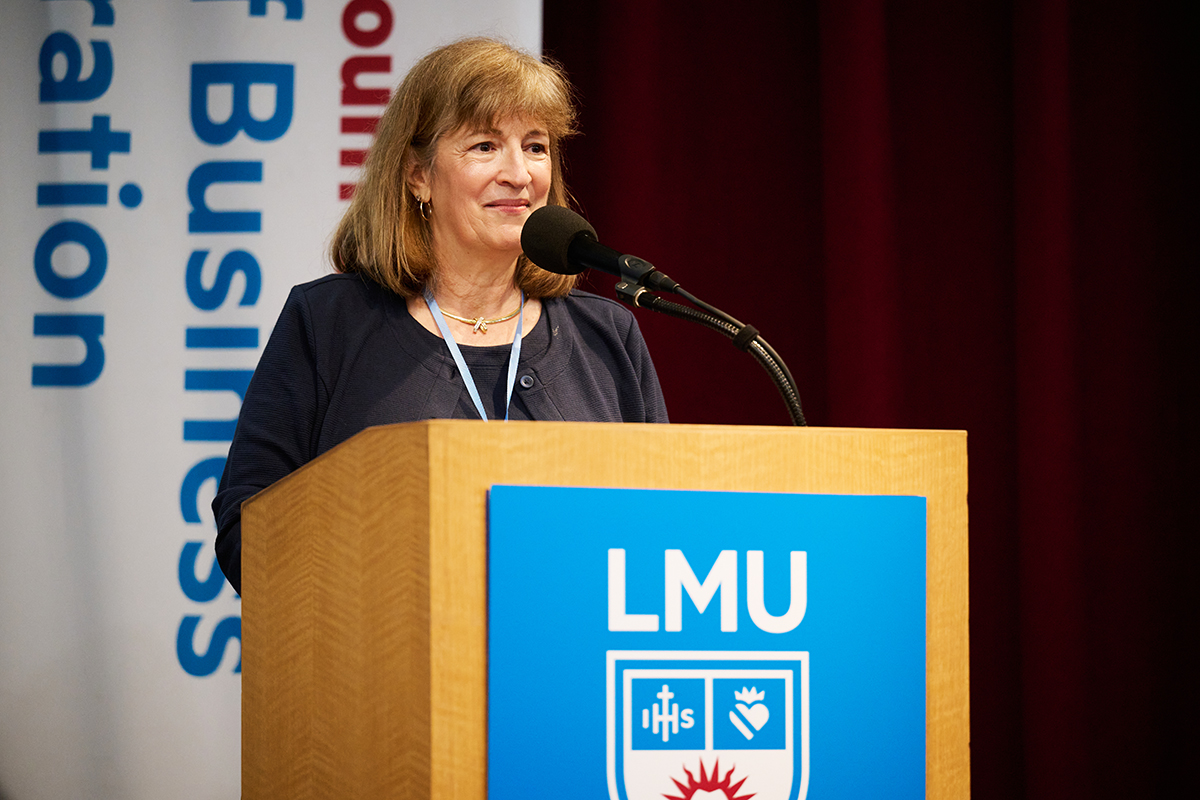 Dean Smith at 2026 LMU CBA IAJBS International Association of Jesuit Business Schools - The World Comes to LA