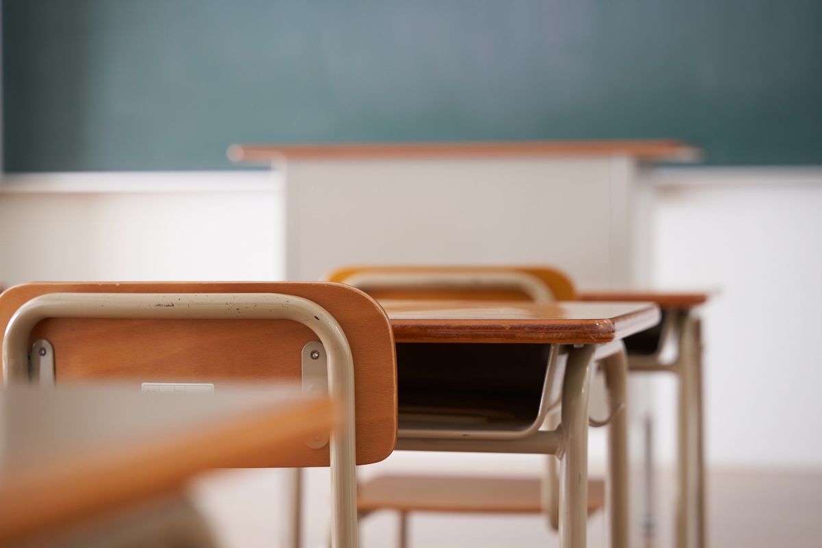 Empty classroom