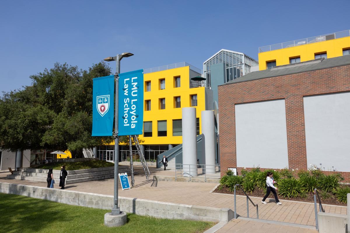 LMU Loyola Law School Campus Scenes