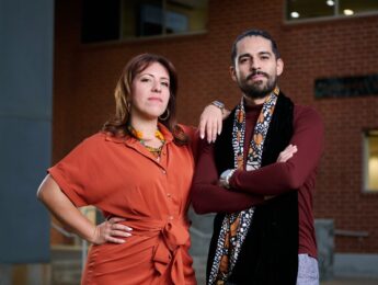 Marissa Montes and Eduardo Osornio