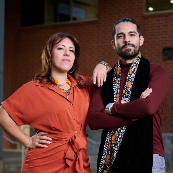 Marissa Montes and Eduardo Osornio