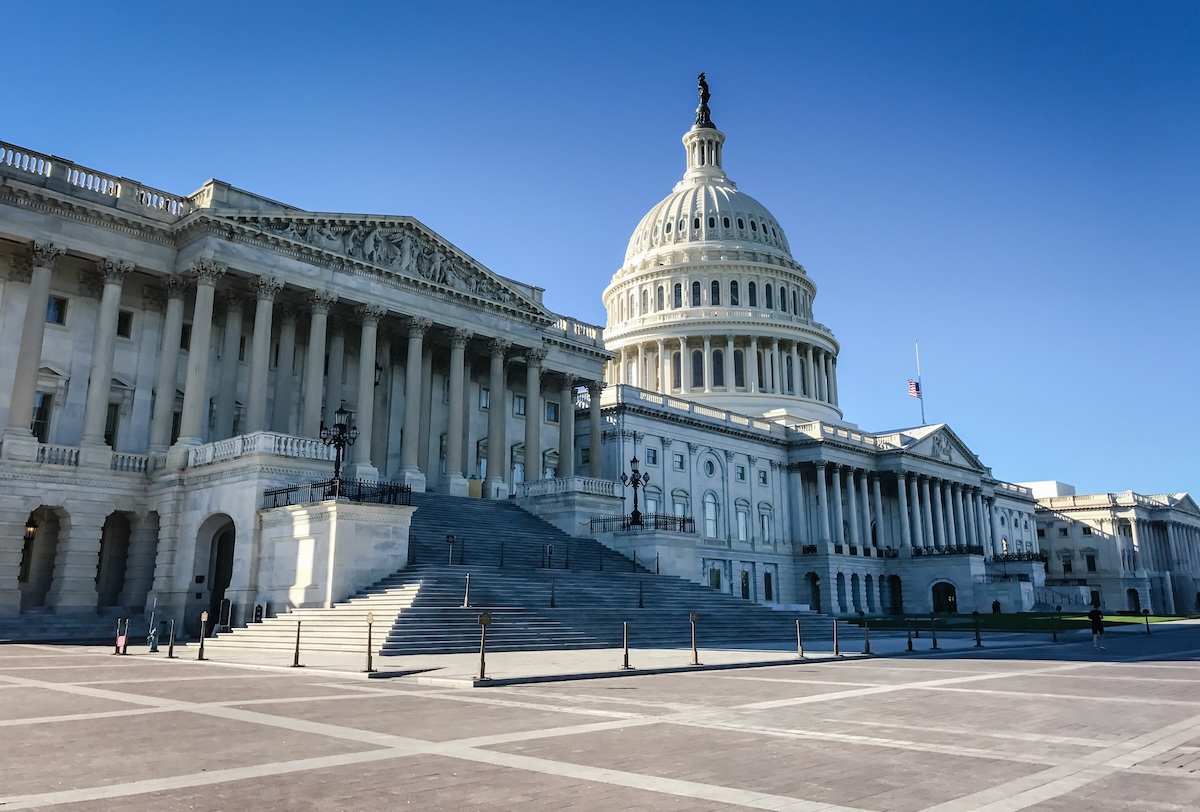 US Capitol Building - East Front - Washington DC