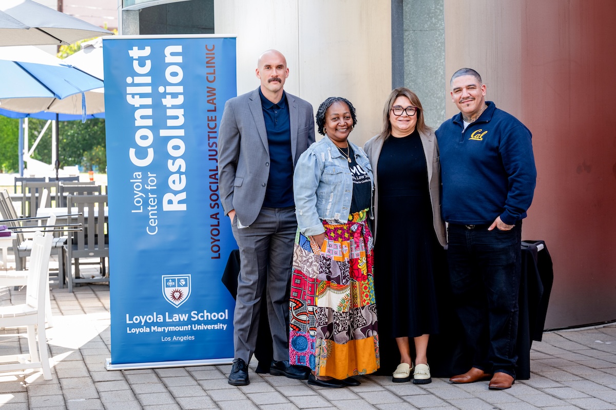 From left to right: Alexander Singer, Angelee Kidd, Sara Campos, and Adrian Caceres