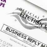 Official election mail for mail in voting