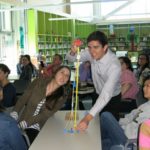 PEEC students doing an experiment