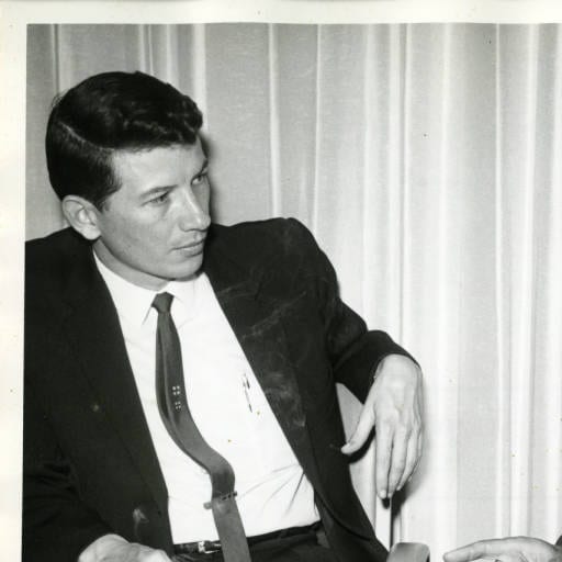 Warren Sherlock circa 1960s. Photo from the Department of Archives and Special Collections, William H. Hannon Library, Loyola Marymount University
