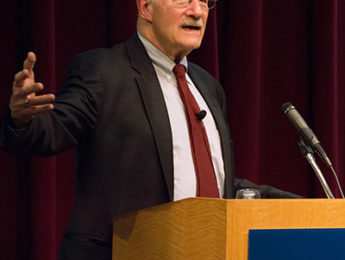 Robert Kapp giving a lecture