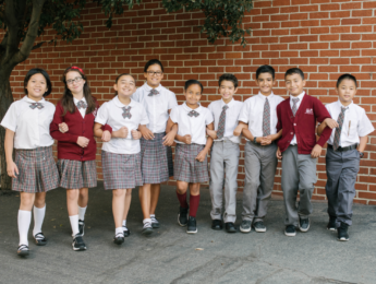 Young Catholic Students from LA schools partnered with LMU