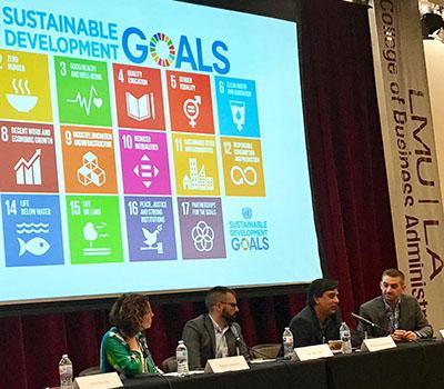 A panel of academic experts discuss how to integrate sustainability into business school curriculum