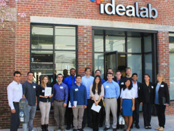 Students at Idealab