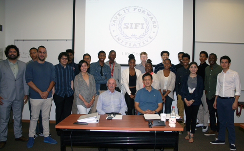 SIFI students and faculty