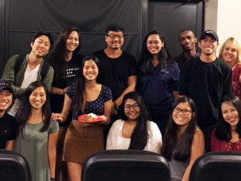 Students with director Benson Lee