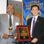 David Choi with plaque