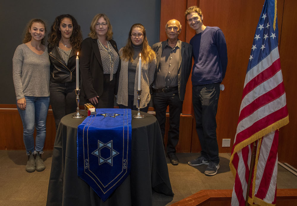 LMU community members commemorate Kristallnacht with candle lighting ceremony