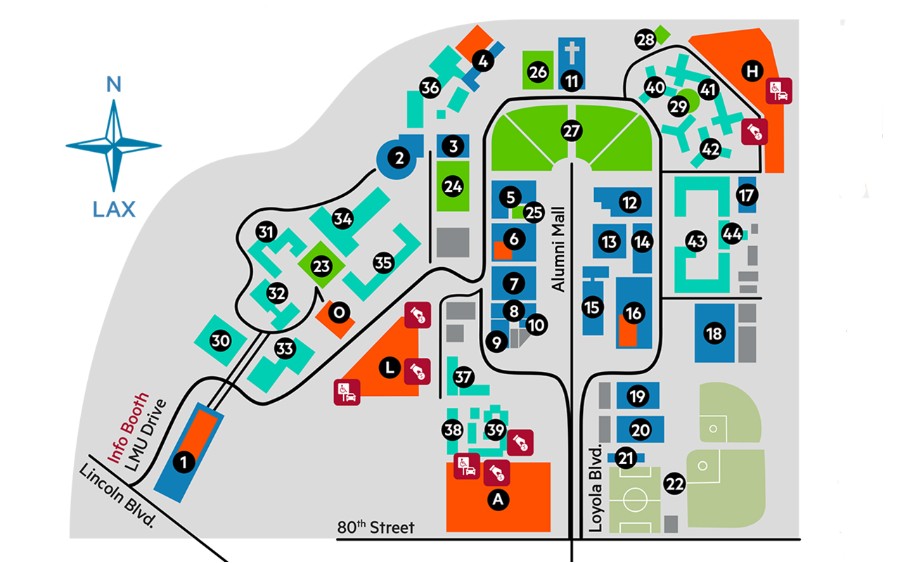 New LMU Campus Maps Released