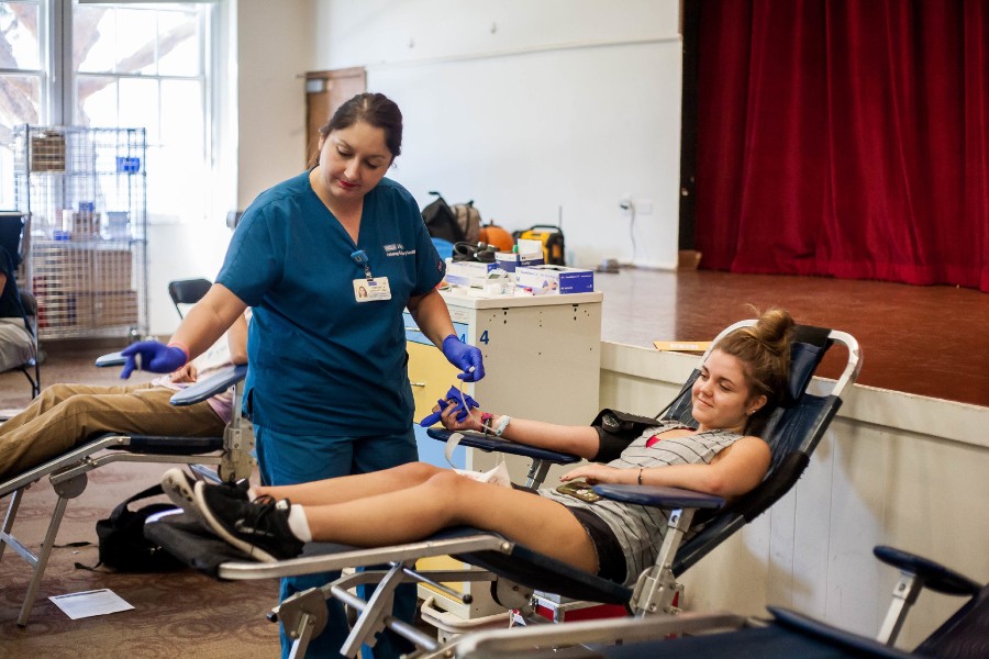 Donate at the Annual Fall Blood Drive on Oct. 13 and 14