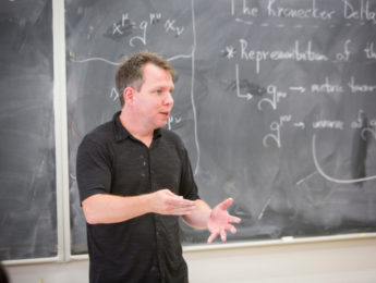 Prof. Jonas Murieka, chair of the Physics Department