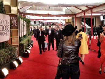 Golden Globes red carpet