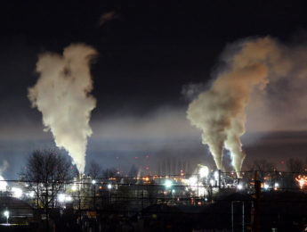 Industrial pollution