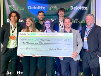 LMU Wins First Place in Deloitte Audit Innovation Challenge