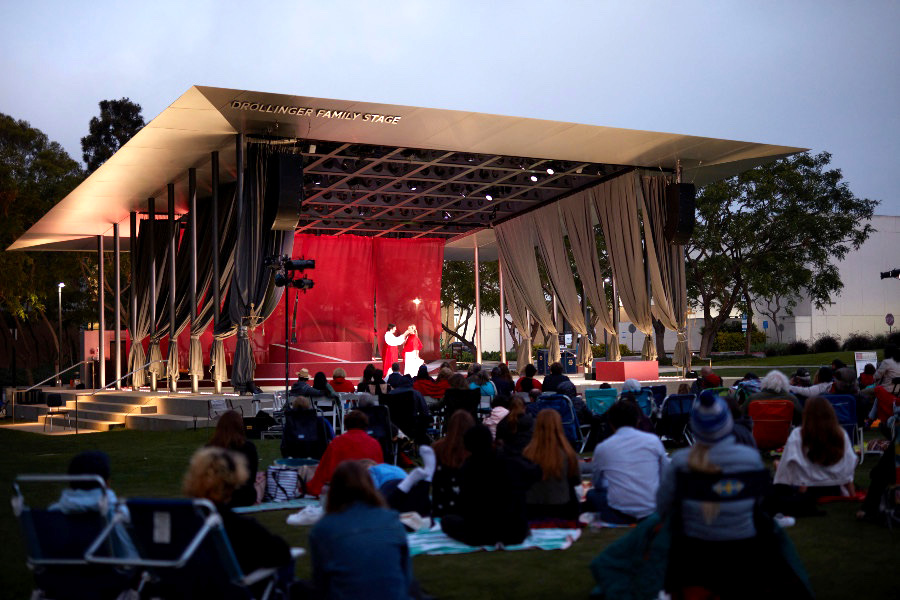 outdoor Shakespeare at LMU