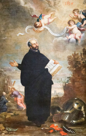 God’s general: St. Ignatius of Loyola, by Daniel Seghers and Jan Wildens, 17th century
