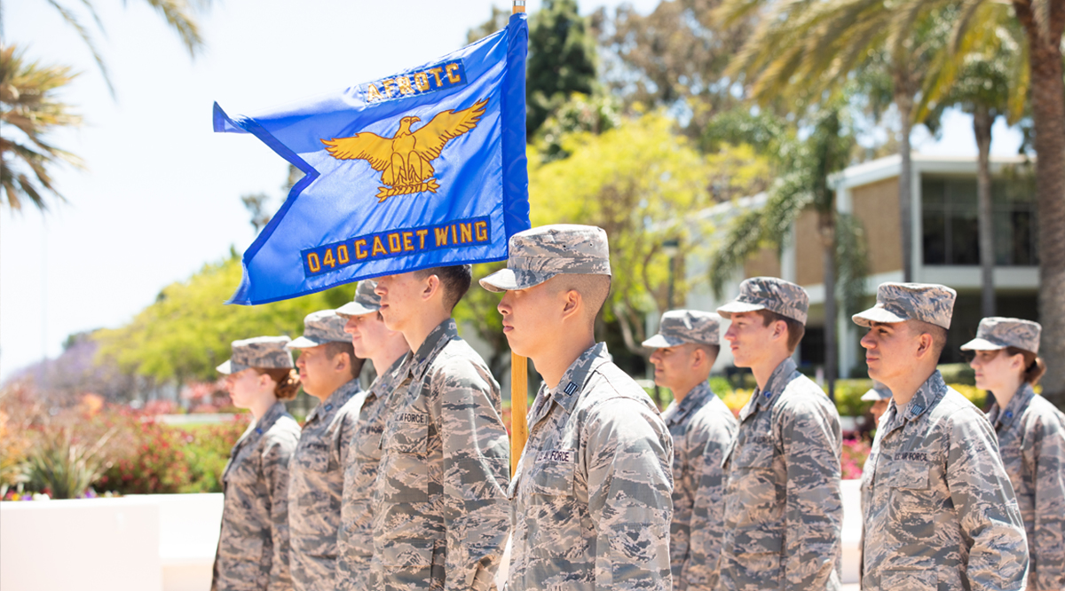 Image of LMU's Air Force ROTC