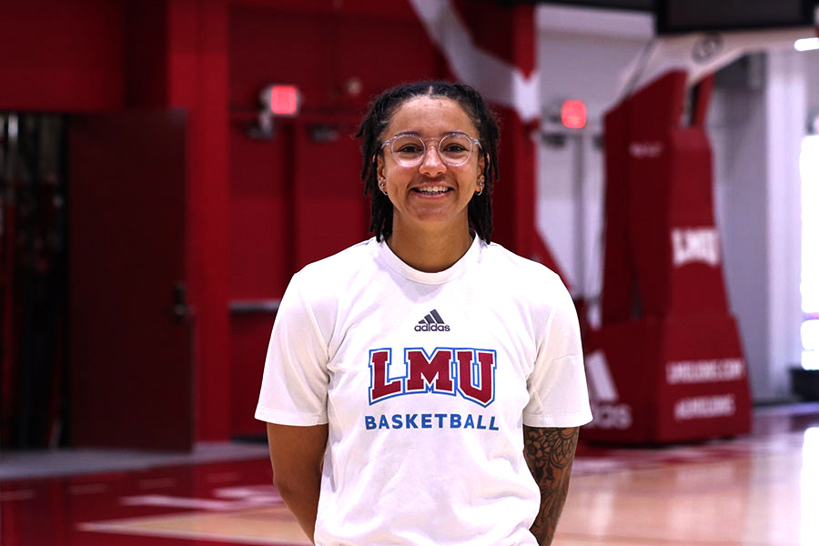Cherise Benyon, graduate assistant for LMU women's basketball