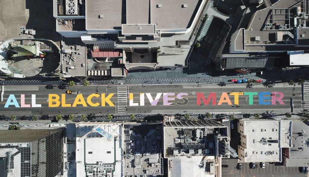 Black Lives Matter Commemoration in Washington D.C.